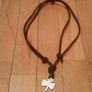 American Eagle Men's Clover Necklace