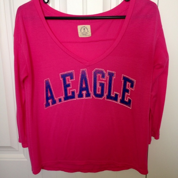 American Eagle 3/4 sleeve shirt.