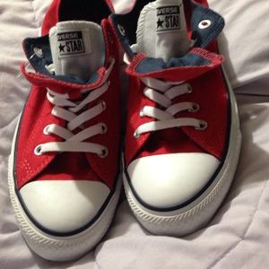 New Red Converse
