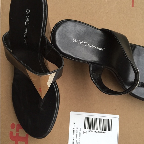 BCBG sandals - never worn