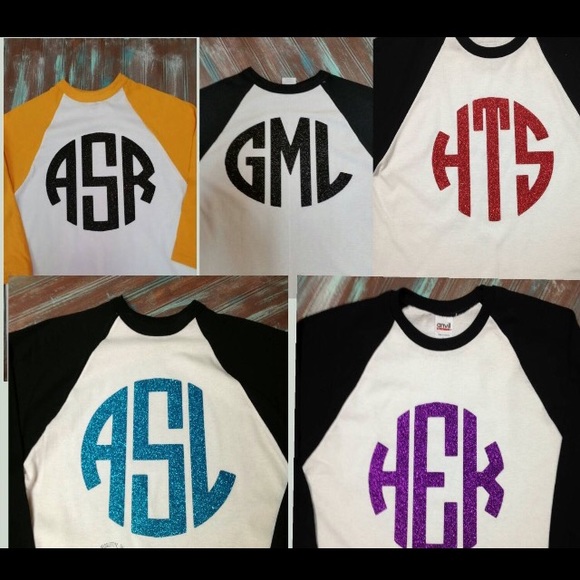 Monogram Raglan tshirt