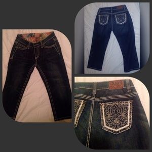 NWOT -Adiktd Jean culottes