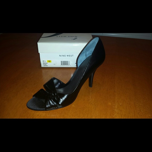 Nine West Black Sandals