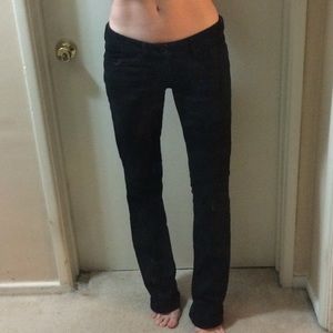 Express Black Skinny Jeans size 2 long
