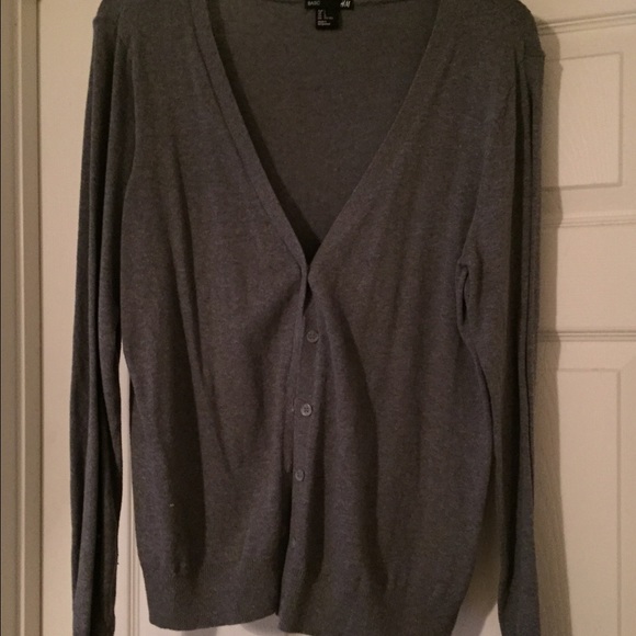 H&M cardigan (Grey)