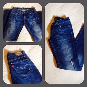 Levi's 524 Too Super Low Skinny Jeans