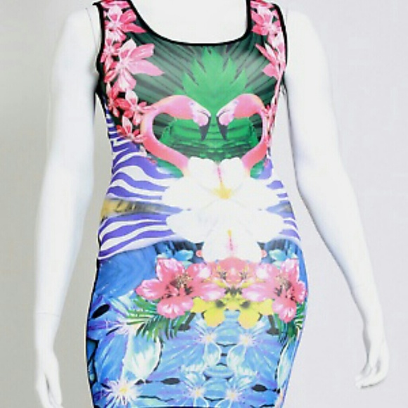My flamingo love dress