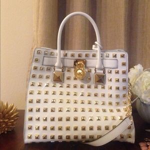 Michael Kors Hamilton Studded Large North South