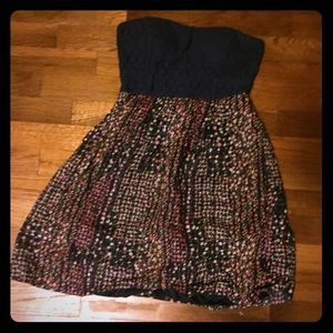 Adorable strapless navy/floral dress from Macy's!