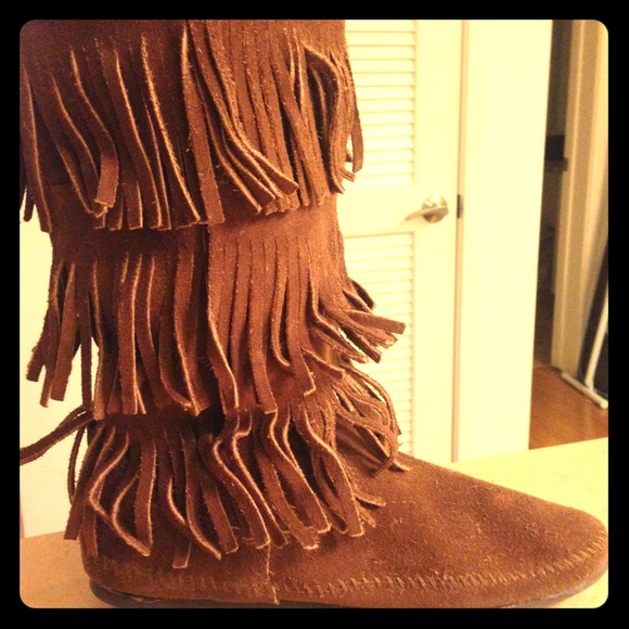 Moccasin boots