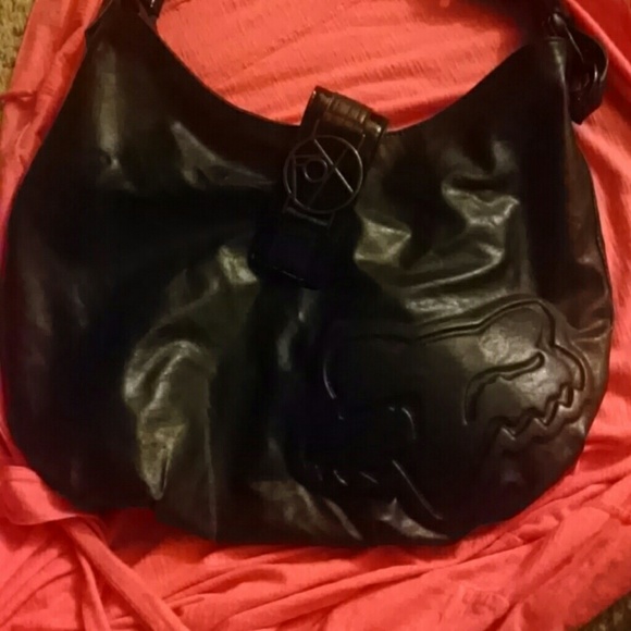 Black Fox boho style purse