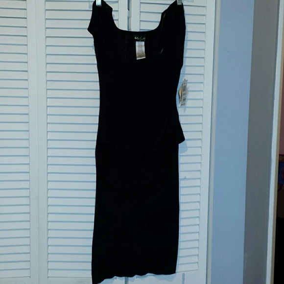 BLACK baby phat sweater dress