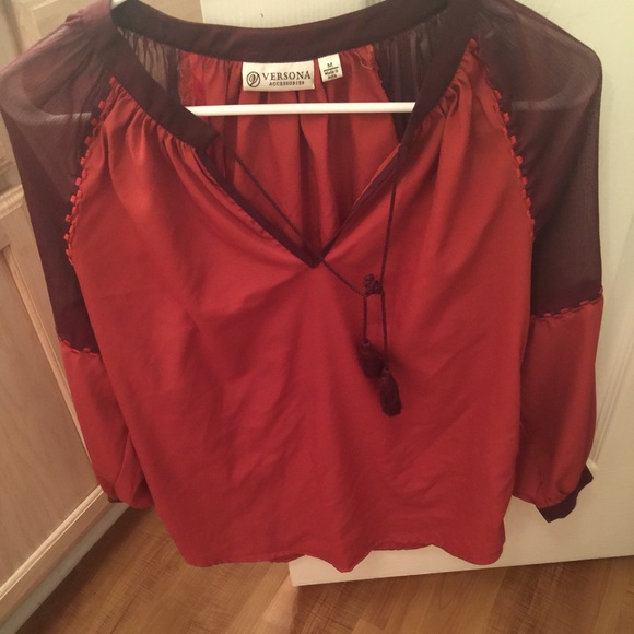 Two toned top!
