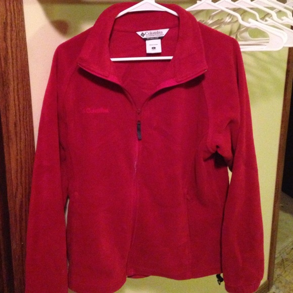 Columbia zip up fleece.