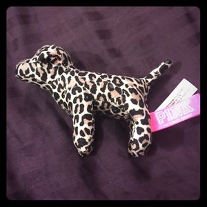 Vs pink mini dog