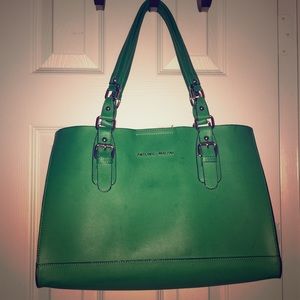 Green Antonio Melani purse.