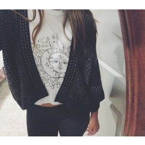 Anthropologie Wool Sweater/Cover-Up