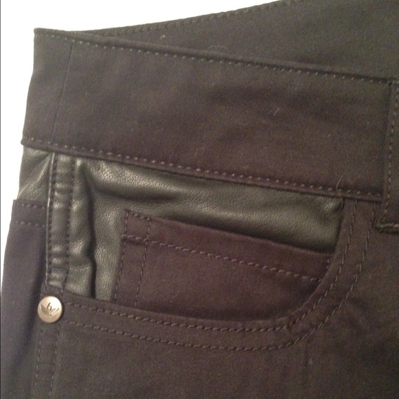 Leather sided jeans - Picture 3 of 4