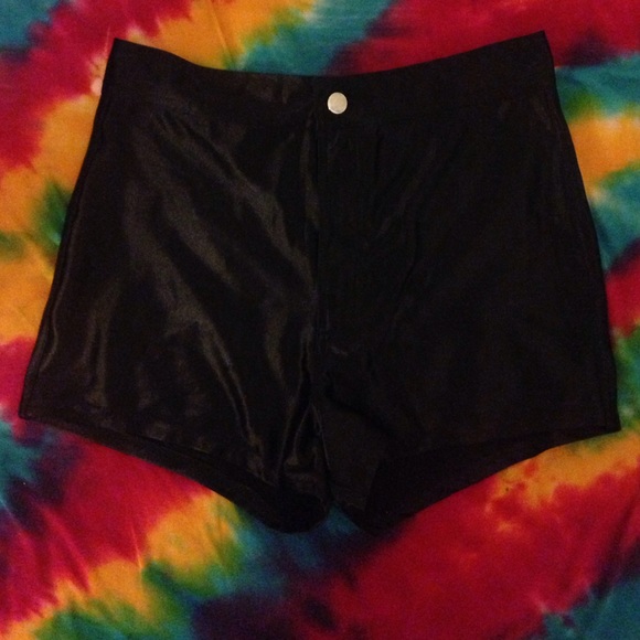High Waisted Disco Shorts