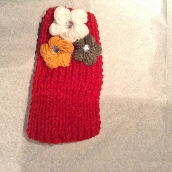 🚫SOLD Rust Color Crochet head band - Picture 2 of 3