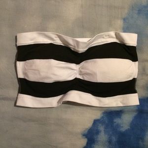 • striped tube top •