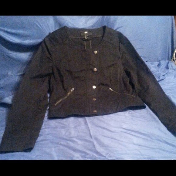 *H&M* Motorcycle Style Jacket - Picture 2 of 4