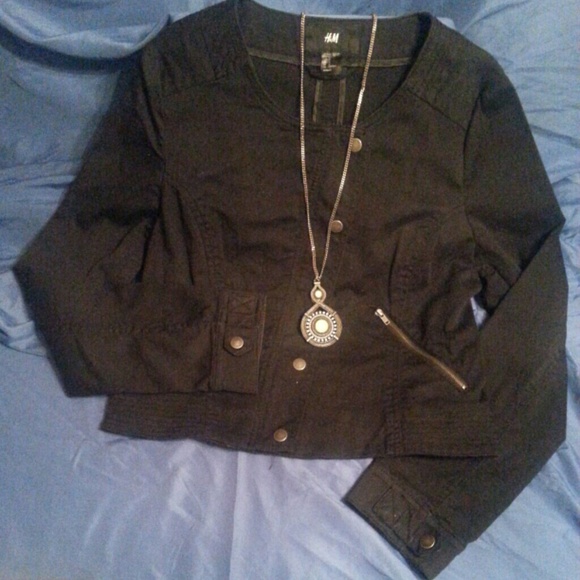 *H&M* Motorcycle Style Jacket - Picture 4 of 4