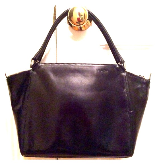 Authentic Prada Leather Satchel