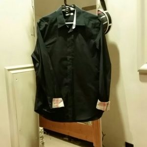 Burberry brit men's long-sleev button-down
