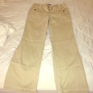 Khaki slacks