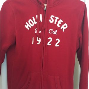 Red Hollister Sweatshirt