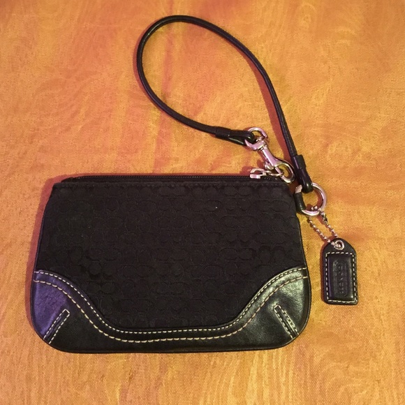 Authentic coach wristlet