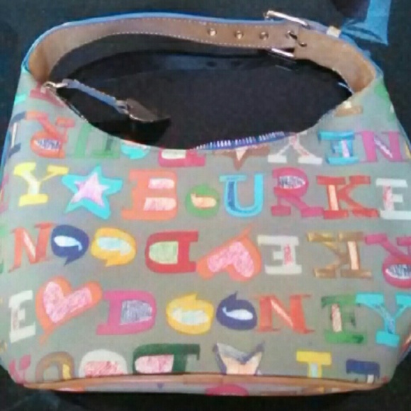 Colorful Dooney & Bourke handbag!!