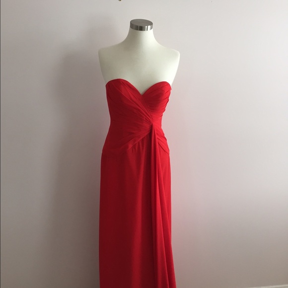 FAVIANA RED PROM DRESS