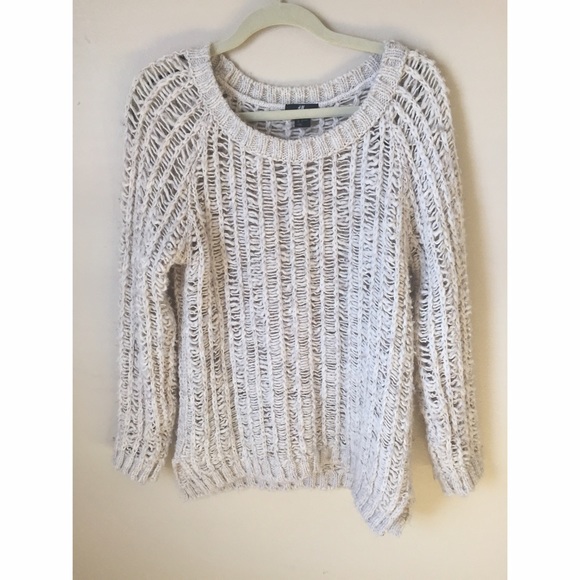 Beige Chunky Knit Sweater