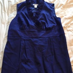 Royal blue dress
