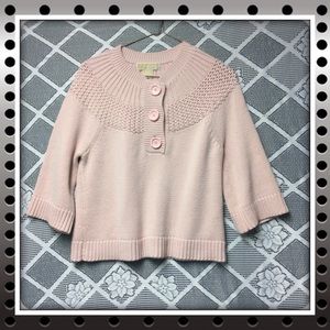 Pink Sweater Top-$10.00