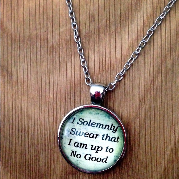 Jewelry - "I'm Up To No Good" PendantNecklace