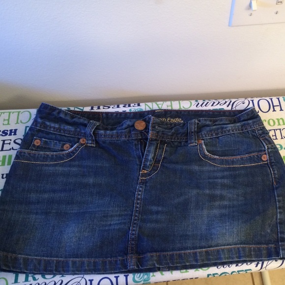 Denim skirt
