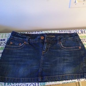 Denim skirt