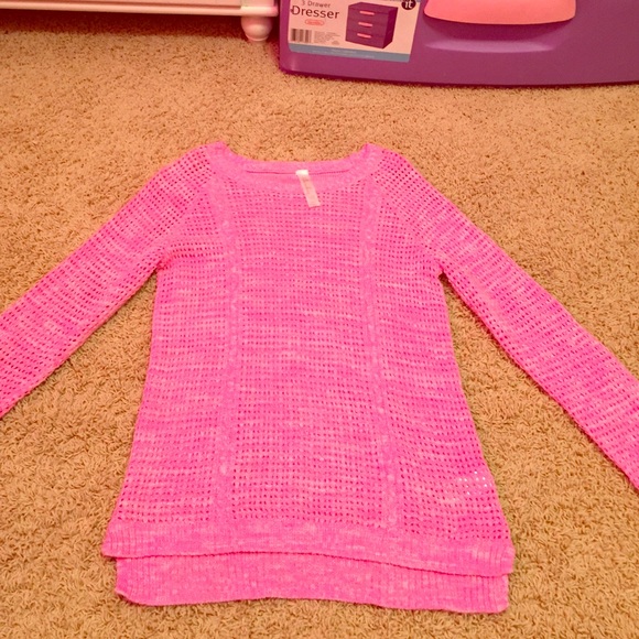 Hot pink shirt