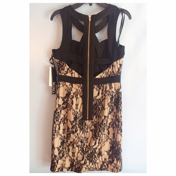 XOXO Dangerously Bold Dress - Picture 3 of 4