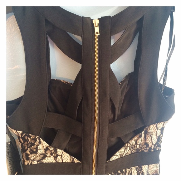 XOXO Dangerously Bold Dress - Picture 4 of 4