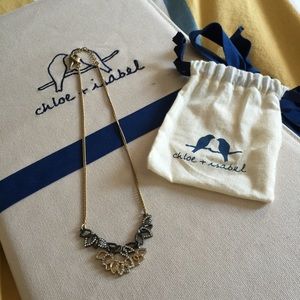 Chloe + Isabel Layered Leaves Petite Necklace