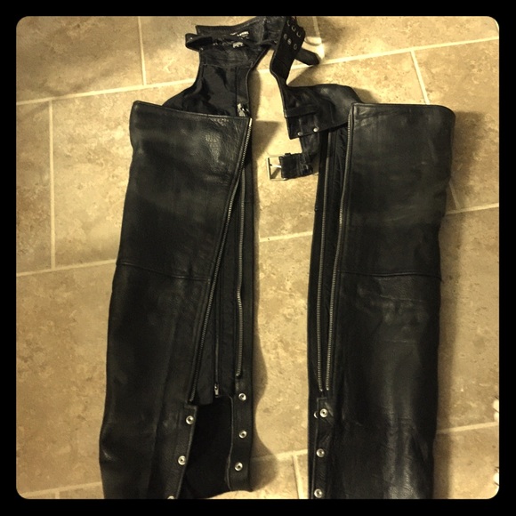 Leather chaps