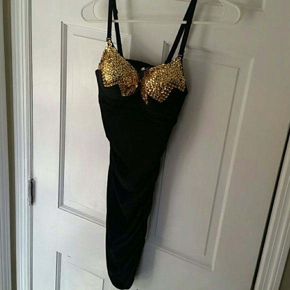 black dress