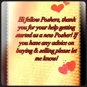 New to Poshing! Thank you!