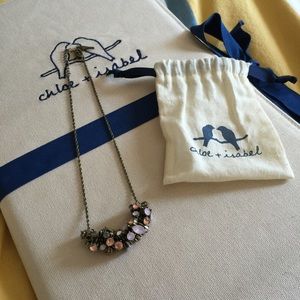 ❌ SOLD ❌ Crystal Brûlée Stacked Stones Necklace