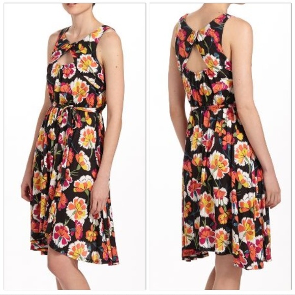 🚫SOLD IN BUNDLE🚫Anthro Keyhole Jersey Dress
