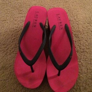 ‼️Ralph Lauren Wedge Sandals ‼️